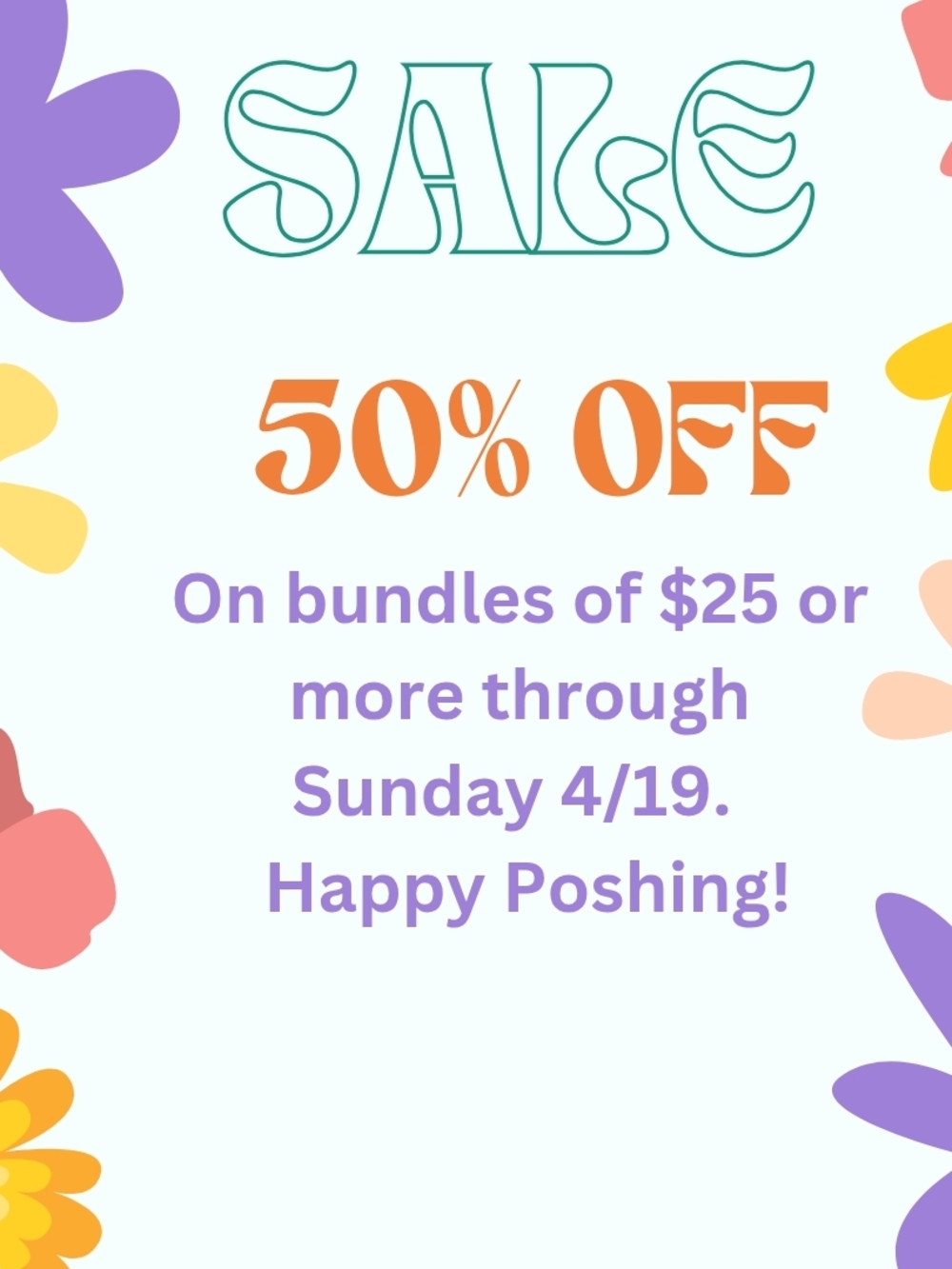 SALE 50% OFF